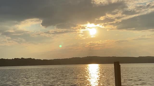 Relaxing at Walloon Lake