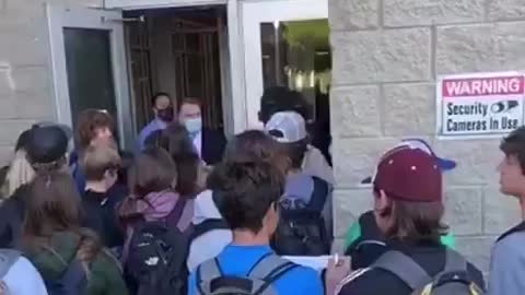 Sheriff not enforcing rules and students gain entry into school