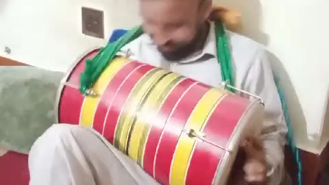 Man Drum Beating 💓 🤣