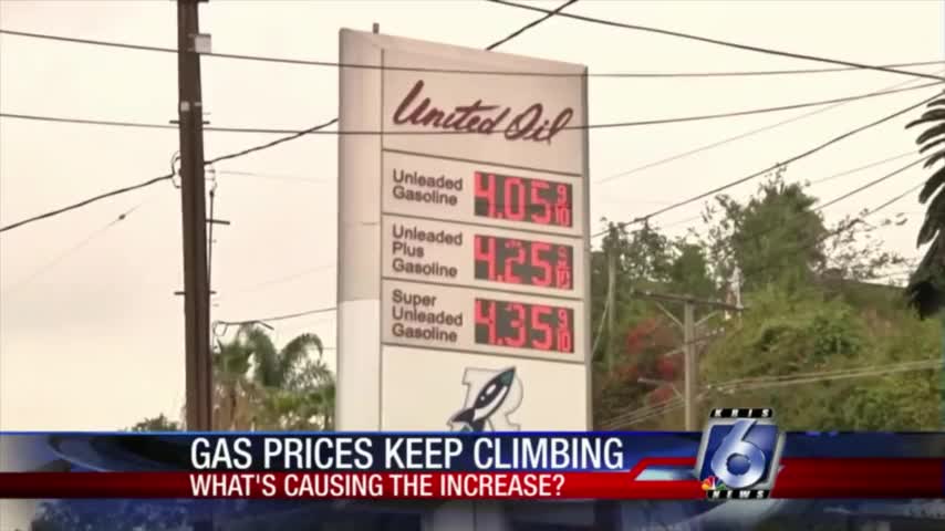 Another Day in Biden's America -- Gas Prices Rise for 27th. Straight Day!