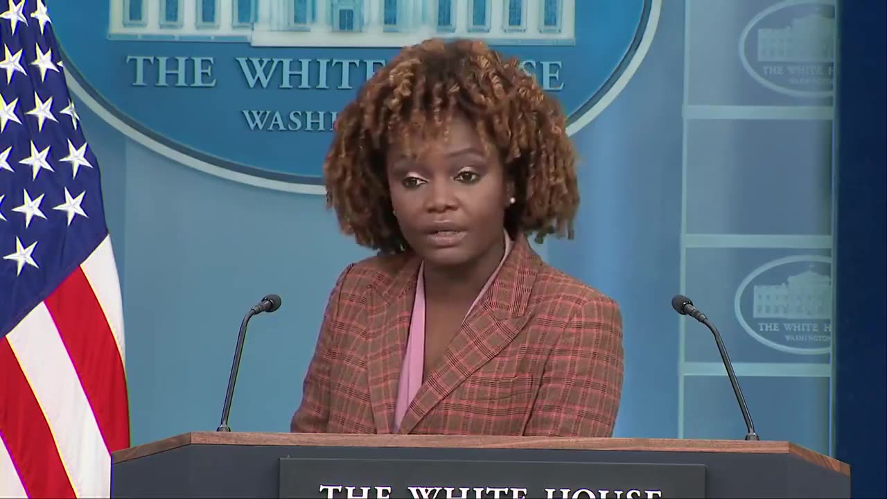 Buckwheat--KJP can’t say if Biden believes visiting DC is safe, but she’s sure GOP is to blame