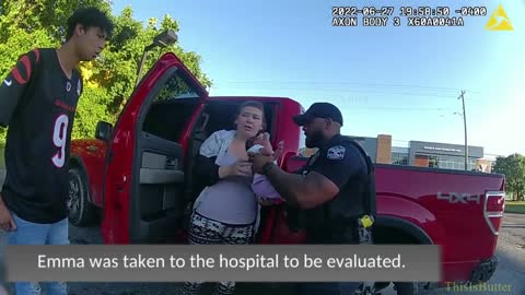 Louisville police bodycam shows officers saving unconscious newborn