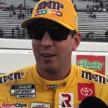 NASCAR driver Kyle Busch in expletive-filled post race interview