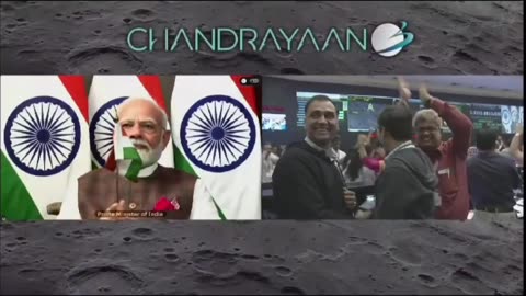 Indian Chandrayan 3 successfully landed in moon