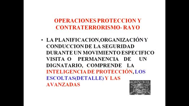 PROTECCION DE DIGNATARIOS Y VIP