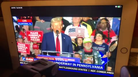 🦅 OANN Allentown Pennsylvania president Donald j trump Tuesday 09:07 PM