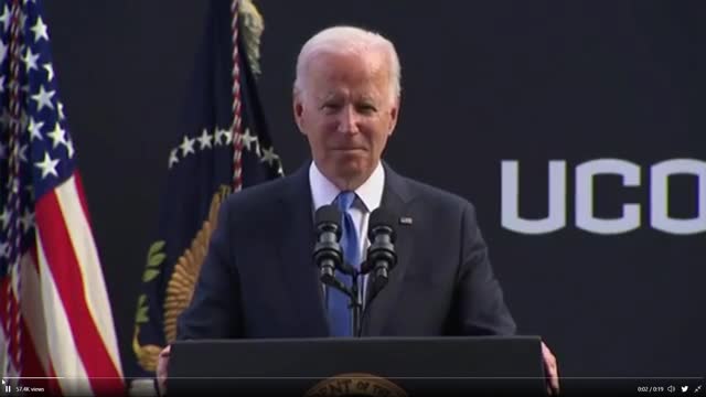 Biden SHOUTS at Crowd about Nuremberg Crimes, which he's committed.