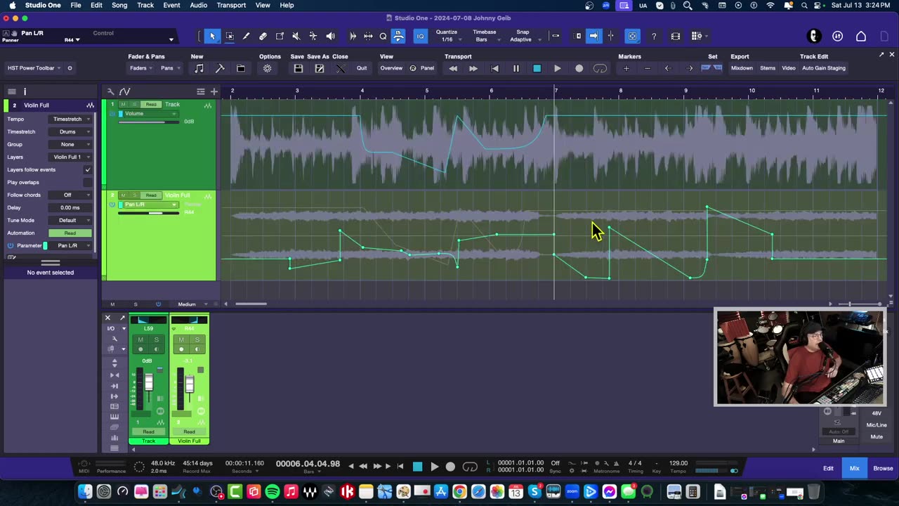 PreSonus Studio One - Copying Automation - Home Recording Coach