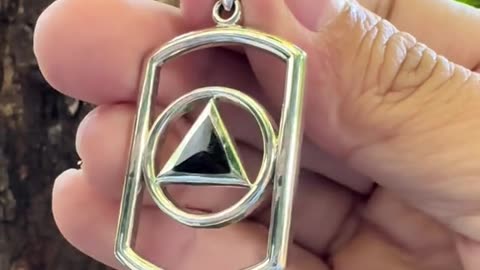 Christmas Promo: Recovery Silver Pendant with Stone 💎
