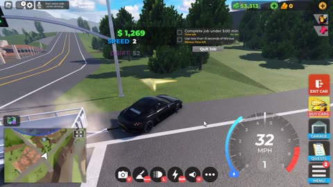🚘 Roblox Car Driving Gameplay 🎮 | Speeding, Drifting, and Epic Races!