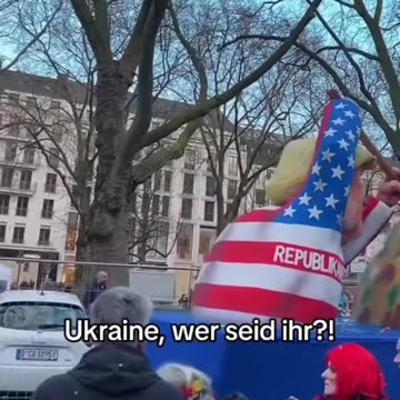 A "Trump Vs. Zelensky" advertisement, in favor of whom?