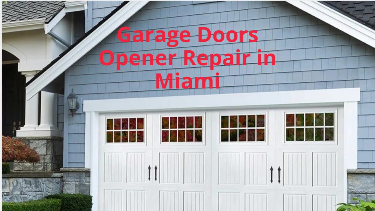 B.A. Garage Doors Opener Repair in Miami, FL