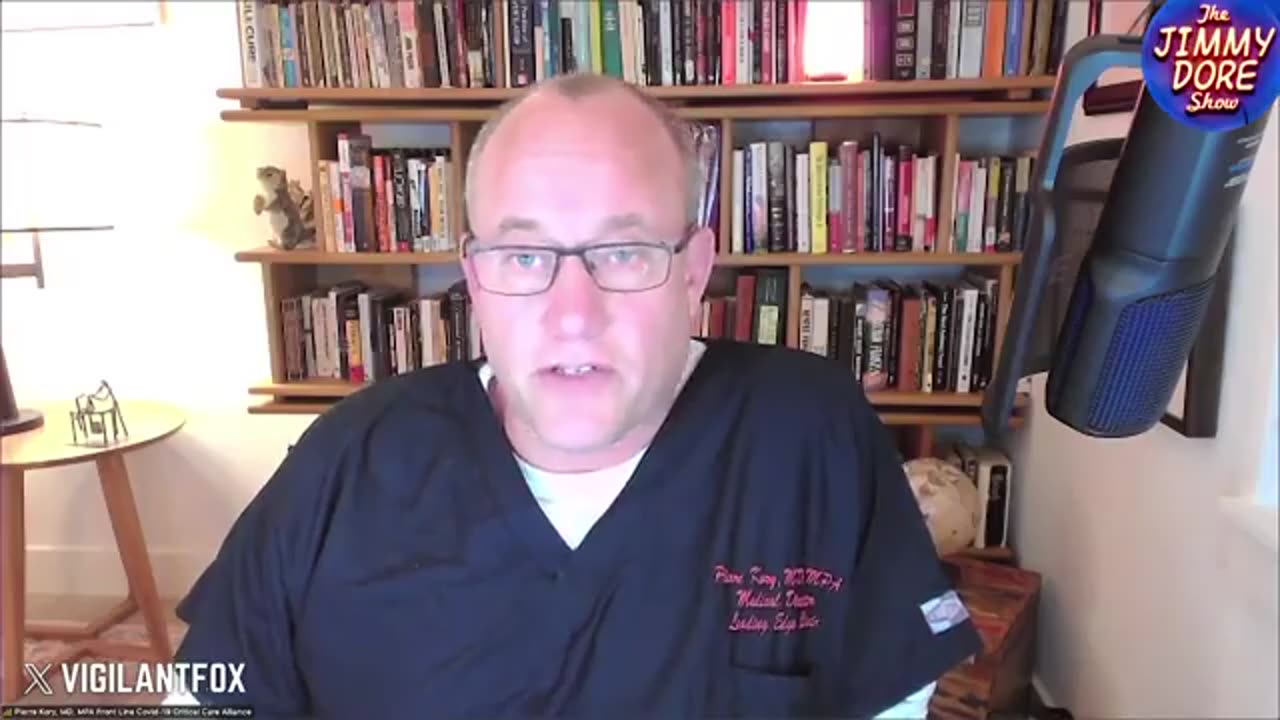 Dr. Pierre Corey from Front Line Defenders Critical Care Alliance: