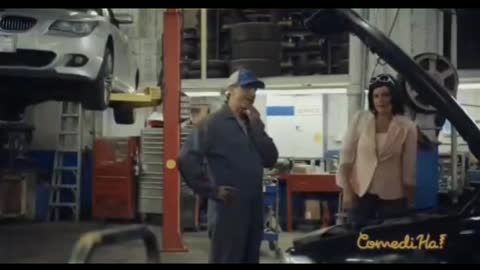 Lady At A Car Workshop | Funny