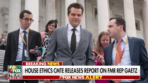 BREAKING_ Matt Gaetz bombshell ethics report released