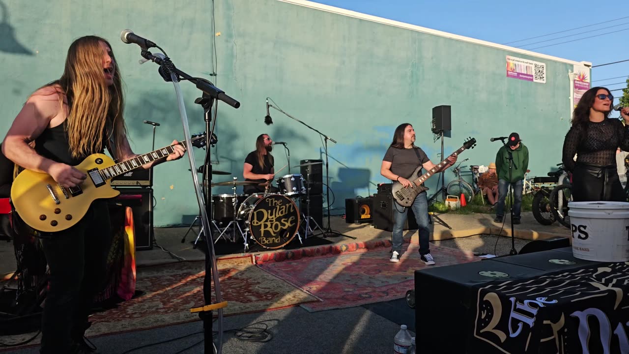The Dylan Rose Band at Midtown Santa Cruz Friday 2024