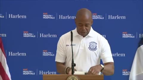 Is Eric Adams on something?