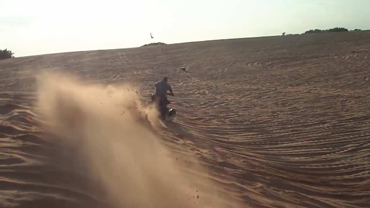 Waynoka Sand Dunes SUPER DAVE!!!!! and the Banshee Ninja 600