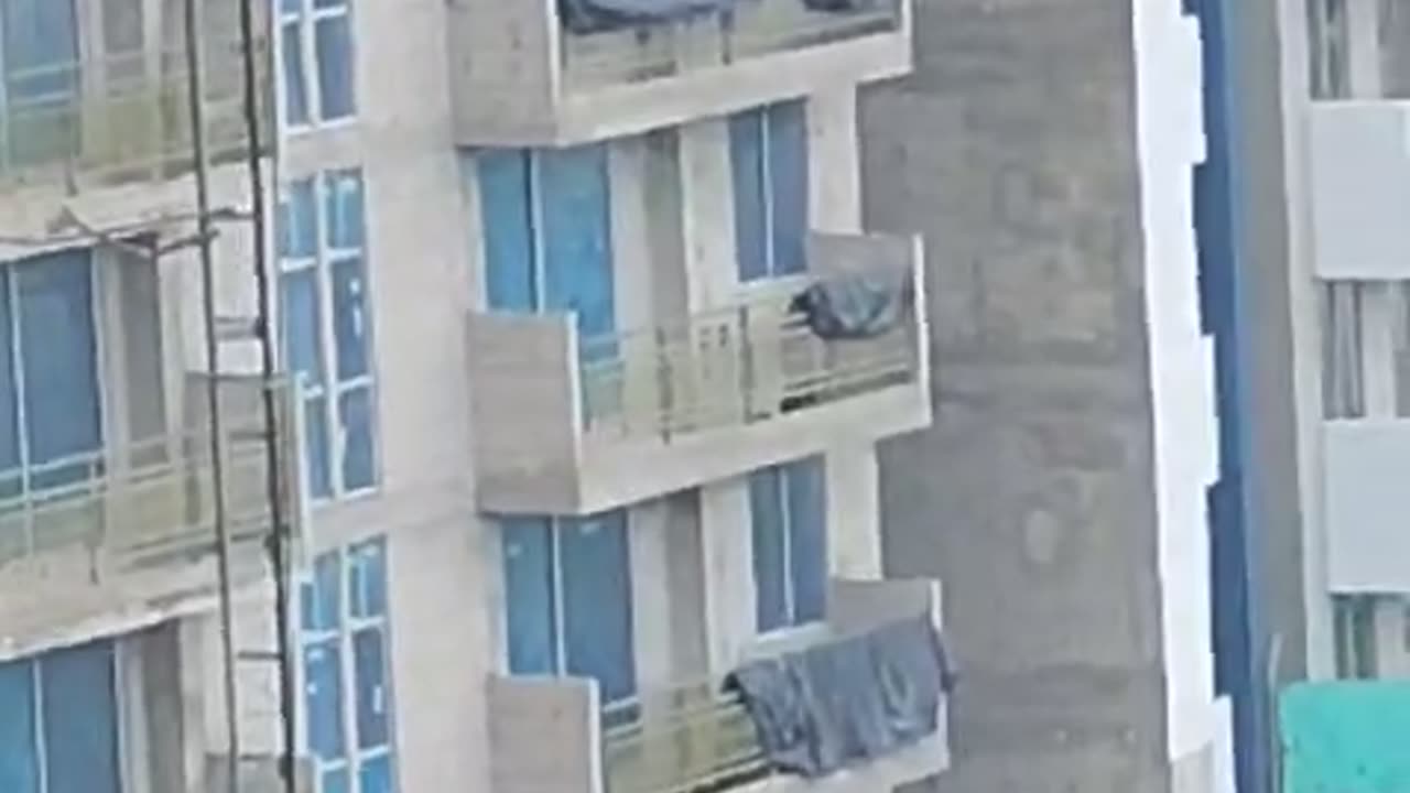 Caída de obrero de un edificio