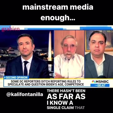 1 week ago Biden was the smartest guy in the room???