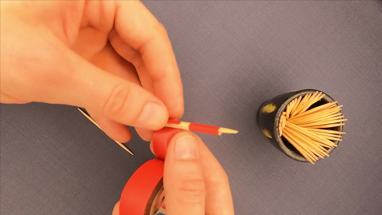 Make a DIY Hook Tyer From Toothpicks To Tie Hooks With or Without an Eye in Under 5 Min.