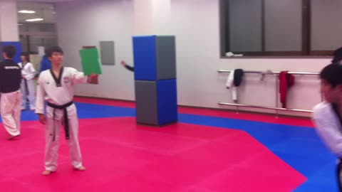 Target training- Cheat 1080 kick