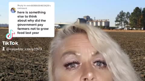 Are farmers being paid to destroy crops absolutely,