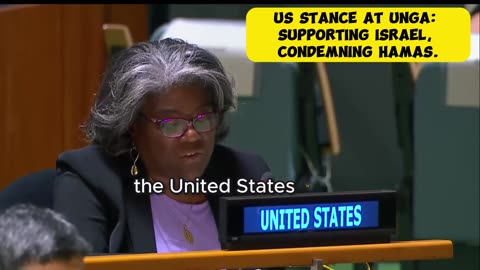 US Stance at UN: Supporting Israel, Condemning Hamas. Key Amendments for Ceasefire Backing Revealed!