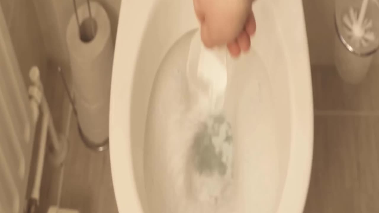 Dump WASHING POWDER into your Toilet and WATCH WHAT HAPPENS 💥