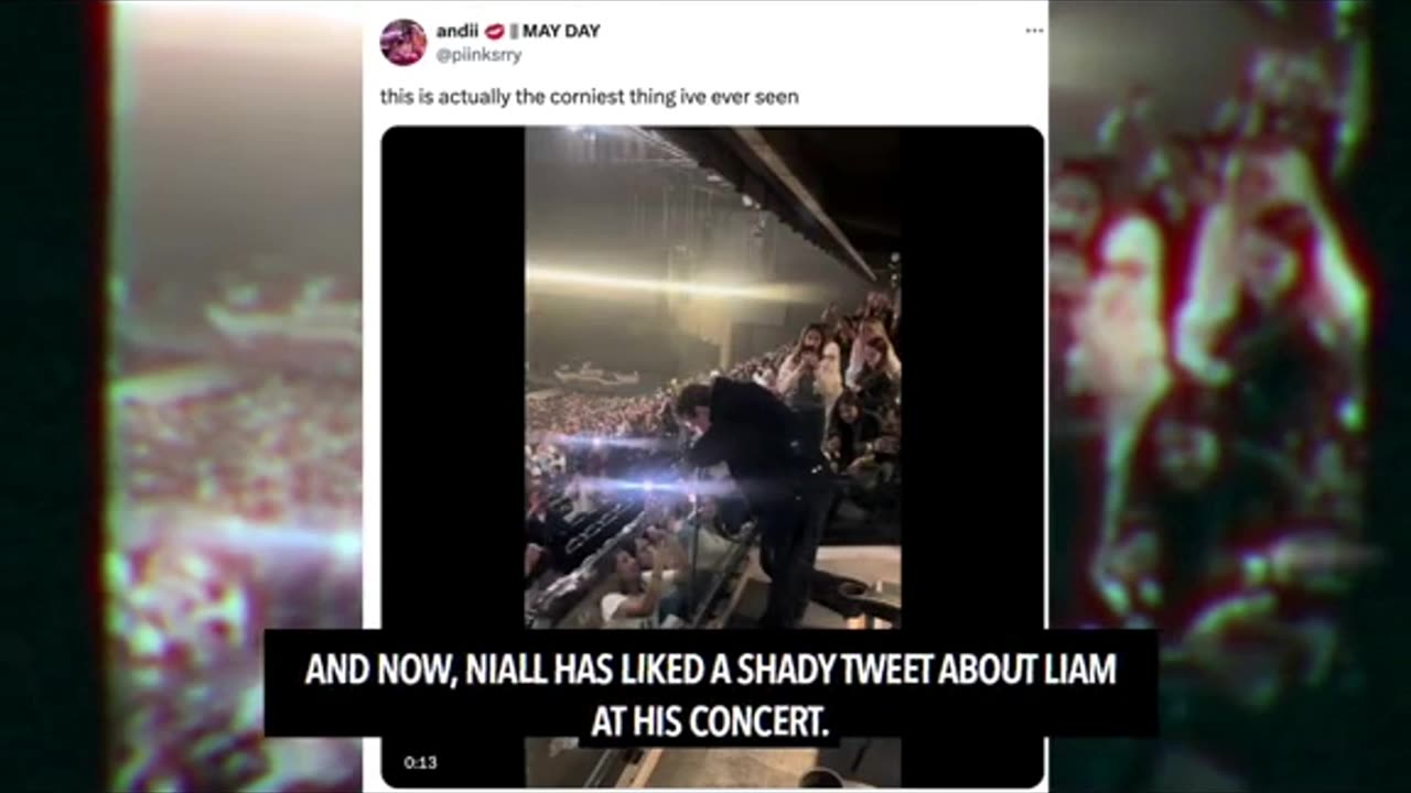 Niall Horan calls out Liam Payne for attention seeking at his concert