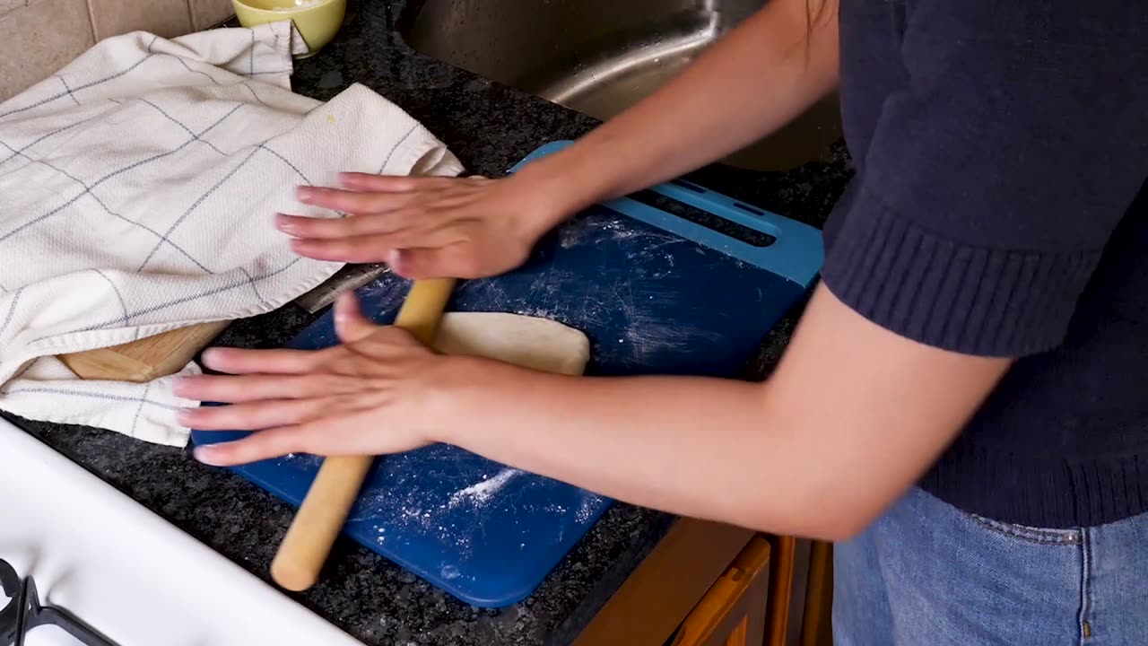 homemade pita bread