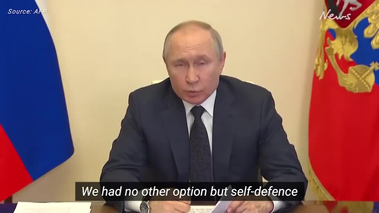 Putin’s wild rant to ‘scum’ West