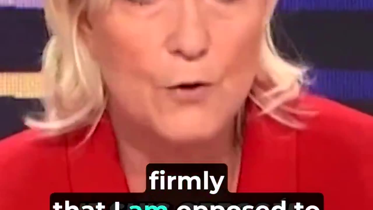 Marine Le Pen: “Emmanuel Macron wants France to be involved in World War 3