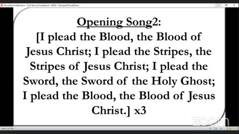The Narrow Way Christian Church of God Service - Wednesday 20210908