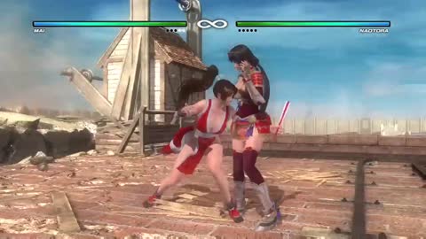 Dead Or Alive 5_ Last Round. Mai vs Naotara