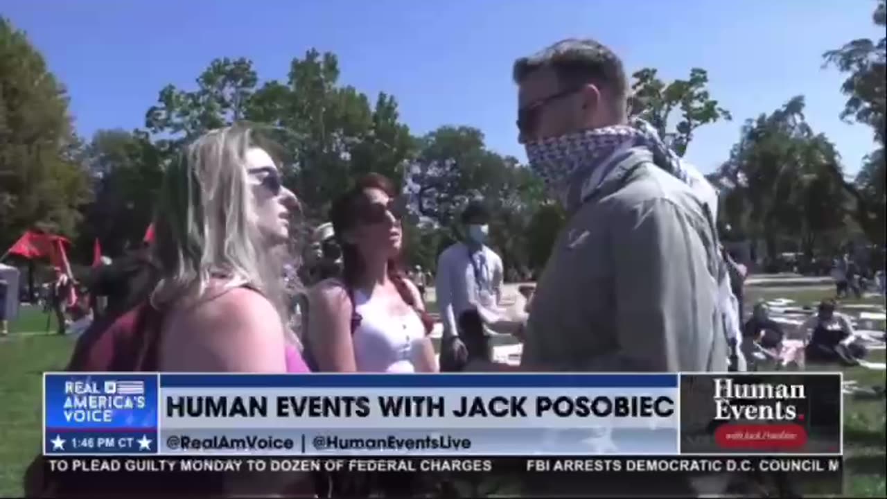 Jack Posobiec vs 2 Raging Lunatic Democrat women in Chicago