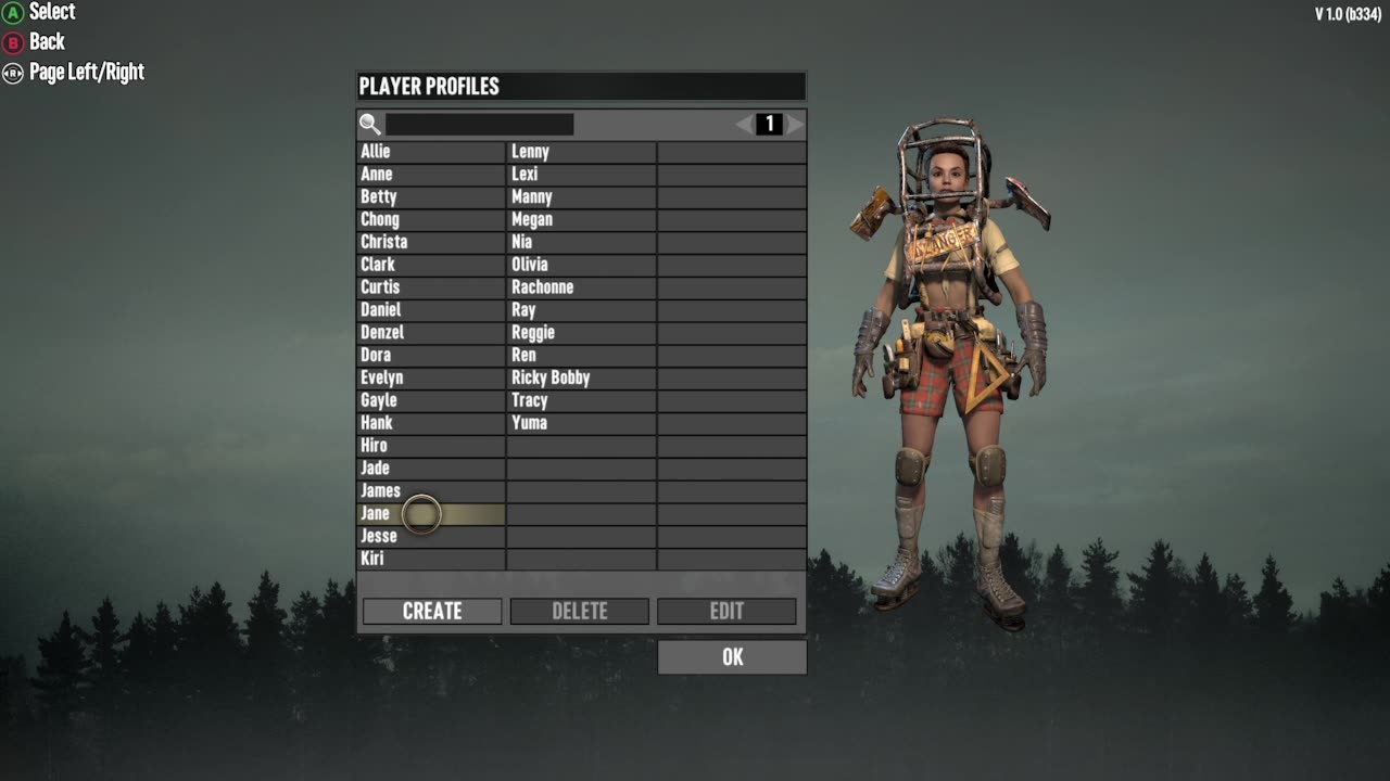 7 Days To Die - All Player Profiles