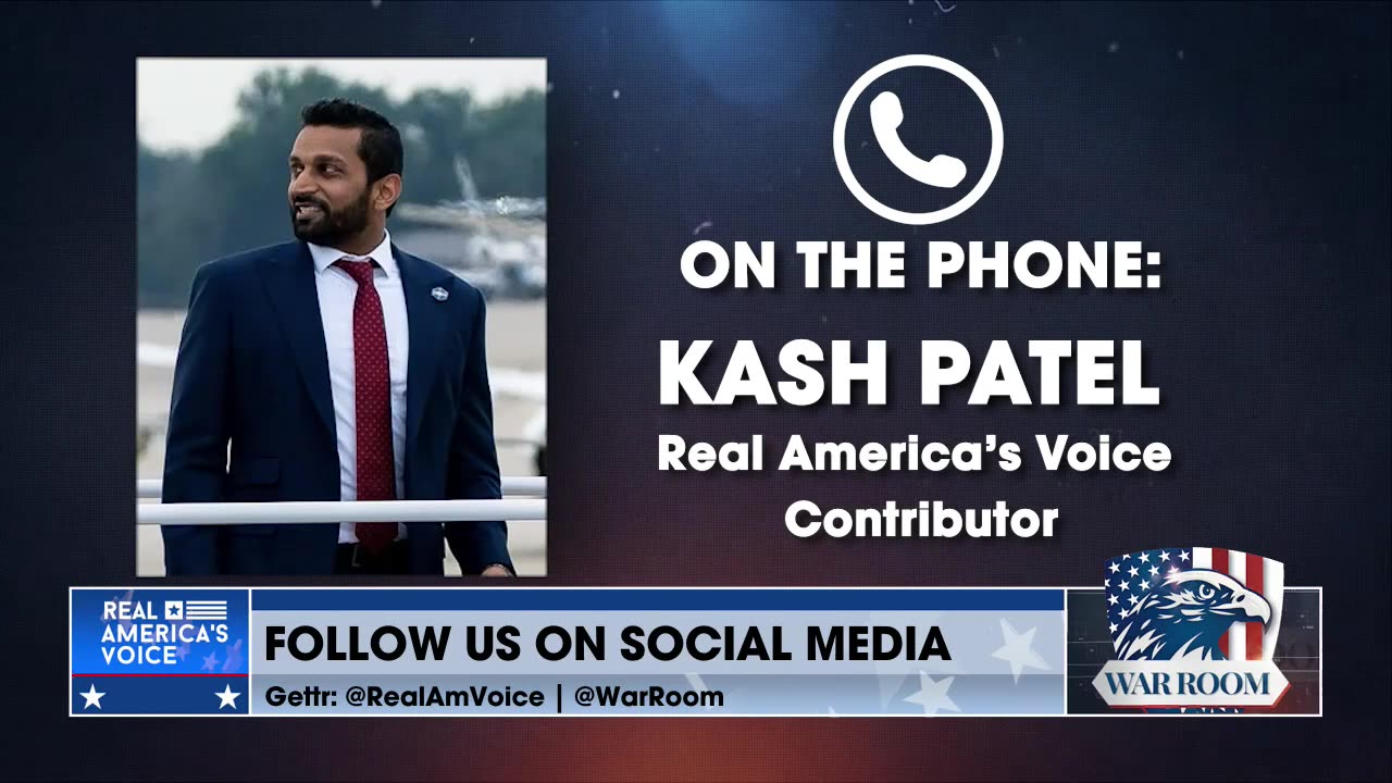 Kash Patel Exposes The Government Gangsters Attacking President Trump