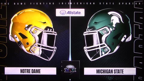 CollegeFootball25: Notre Dame vs Michigan State