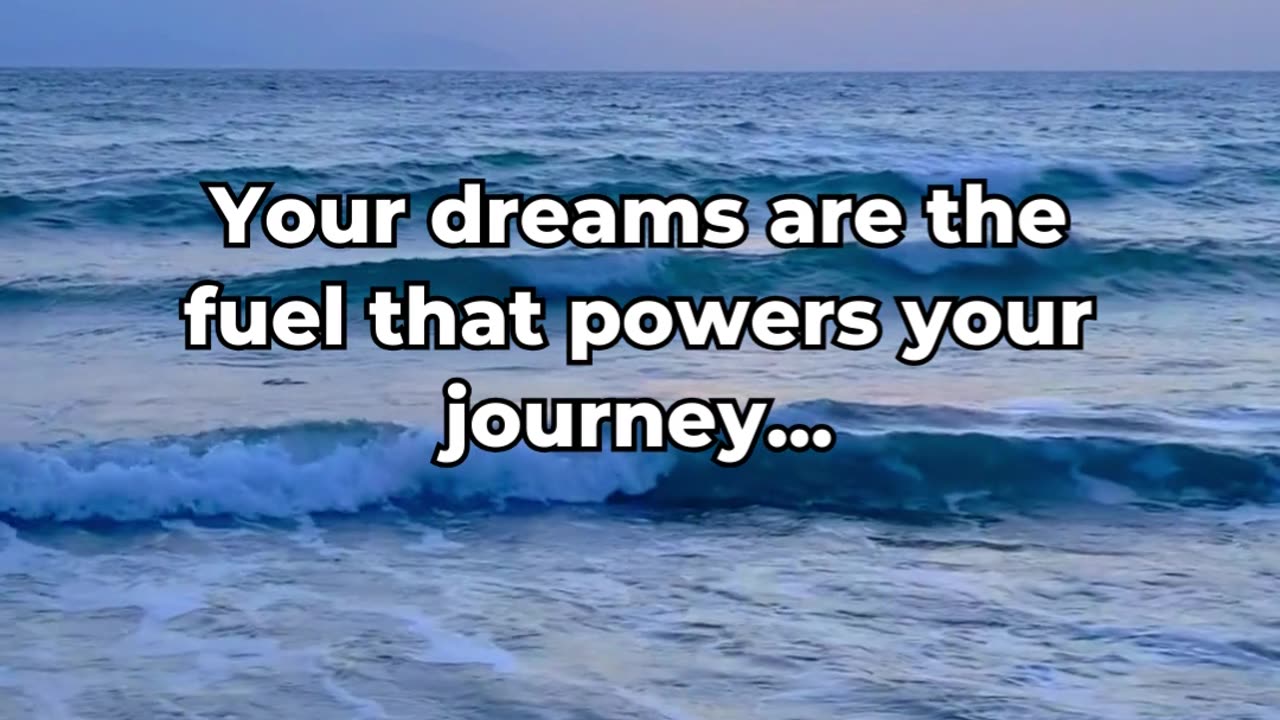 You dreams are the fuel that powers your journey...#shorts #facts #subscribe #motivation #viral