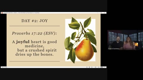 "Truth Is ... Fruit Is Not What You Think" Part 1 (Session 5)