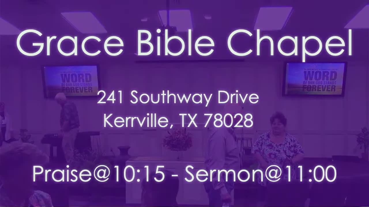 Grace Bible Chapel 10-9-22 Daniel Bryant Speaking: Parables of Matthew 13