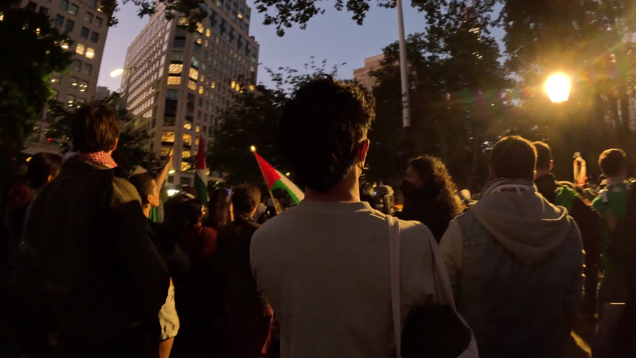 Final de "INUNDEN LA CIUDAD DE NUEVA YORK POR PALESTINA".