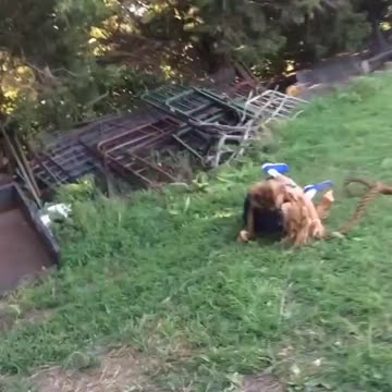 Teenager In Neck Brace Tries To Be Silly In The Hospital