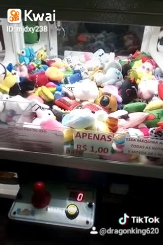 pegando urso pelúcia máquina gokuranger hulkstargamer