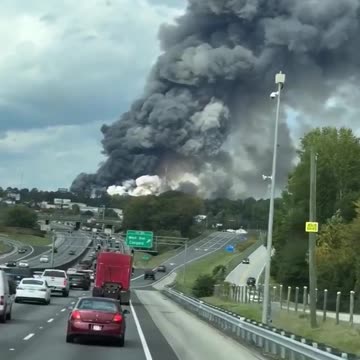 Biolab Facility up in Flames in Conyers, Georgia — Evacuations Underway