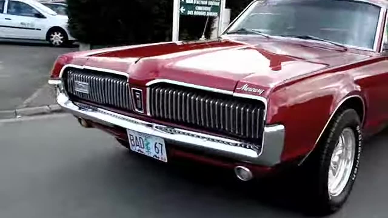 1966 Mercury Cougar 302 V8 Classic Muscle Car Imported into France Homologation Europe