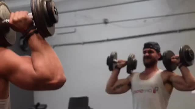 Lifting weights
