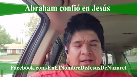 abraham confio en Jesus