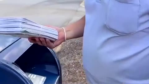 Woman Demanding Other People's Mail